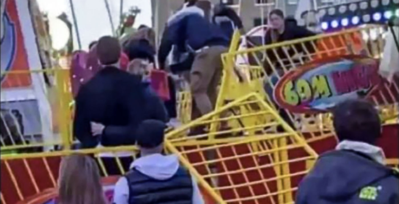 Zweefmolen op Groningse kermis stilgelegd na ongeluk: drie lichtgewonden