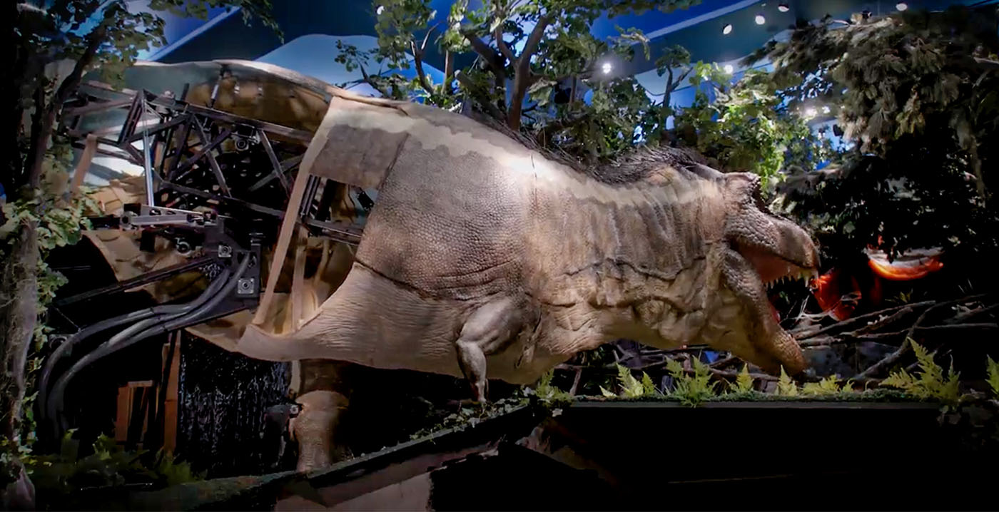 Video: zo werd de levensgrote dino-animatronic van Naturalis gebouwd