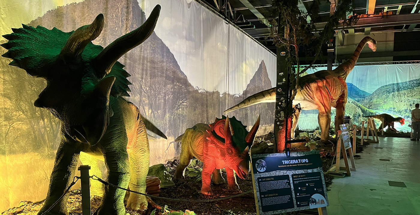 World of Dinos duikt deze zomer op in Utrecht en Eindhoven