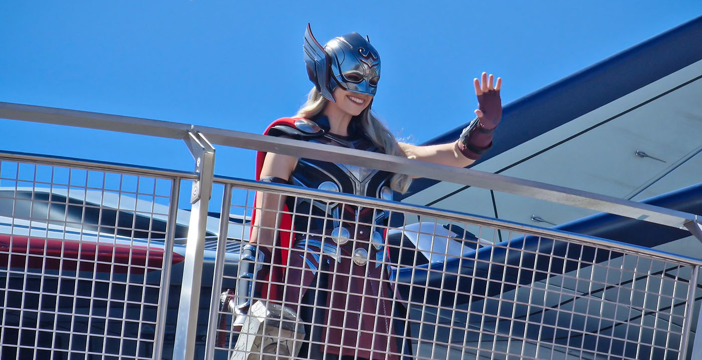 Disneyland Paris verwelkomt Marvel-personage Mighty Thor uit nieuwe bioscoopfilm