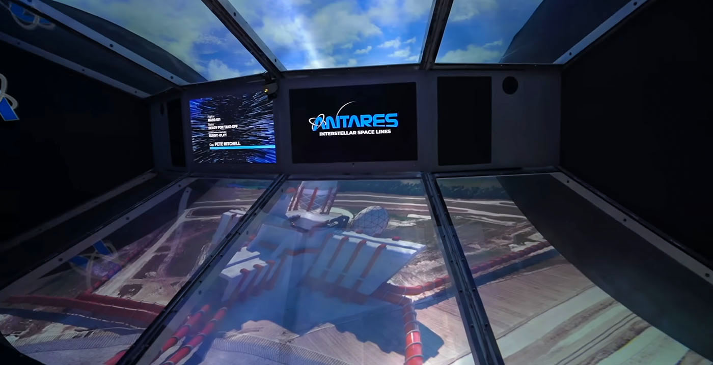 Italiaans pretpark opent centrifuge-simulator met ruimtethema