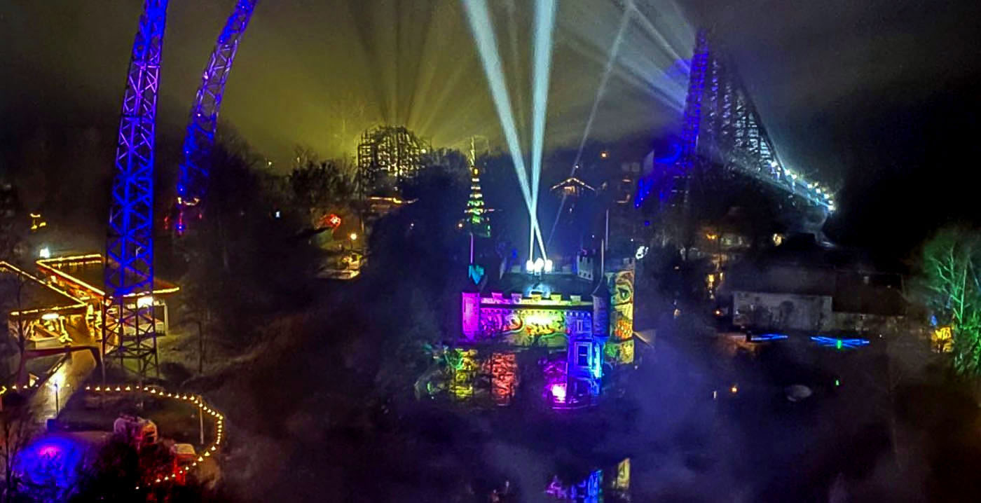 Walibi Holland opent in de kerstvakantie voor Bright Nights: de eerste beelden