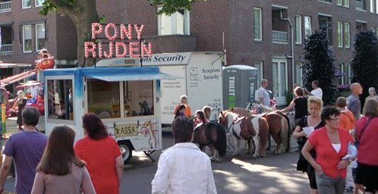 'Ponyrijden op de kermis is zielig en dieronvriendelijk'