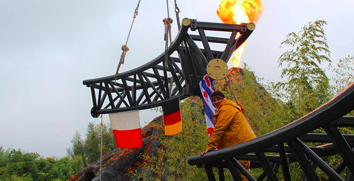 Nieuwe Star Trek-achtbaan in Movie Park is compleet