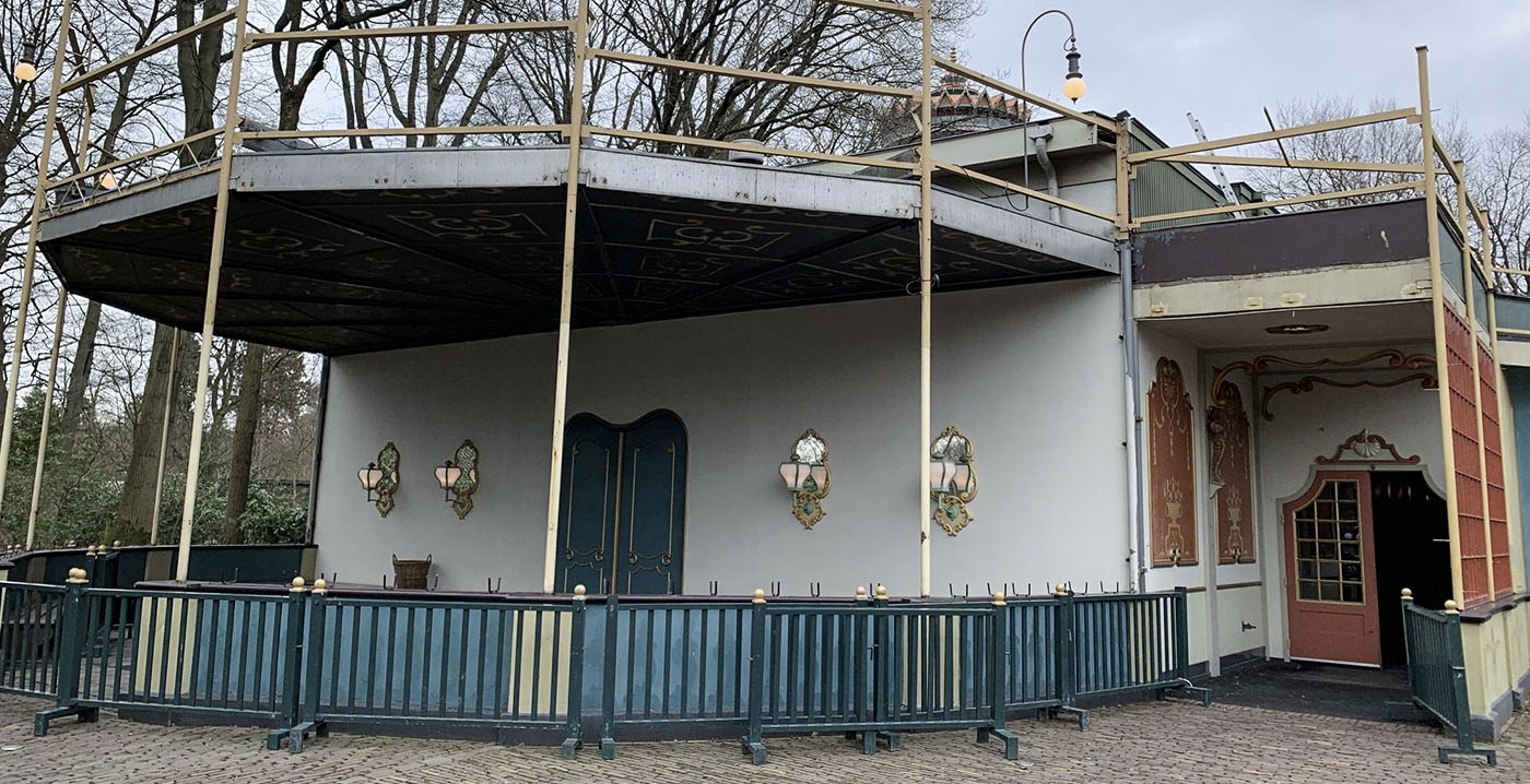 Groot onderhoud: Efteling vernieuwt volledige gevel Carrouselpaleis