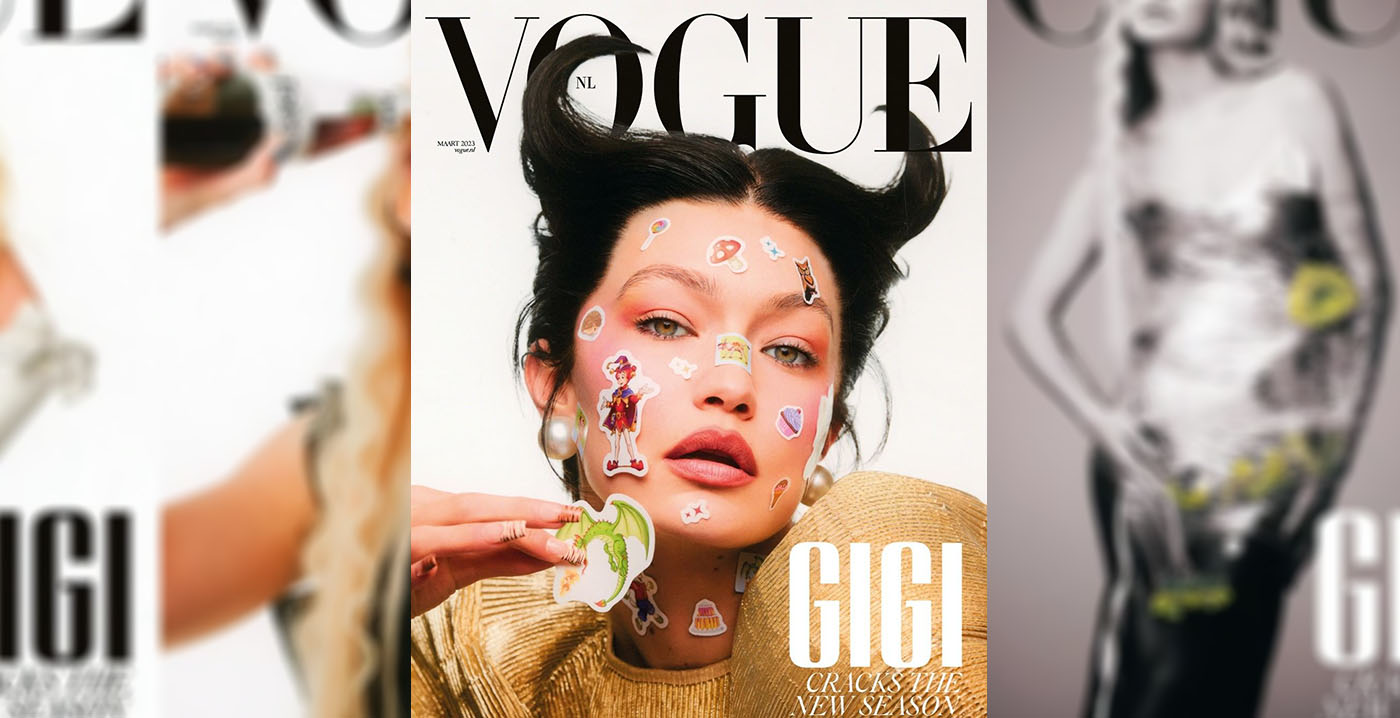Topmodel Gigi Hadid promoot de Efteling op cover van tijdschrift Vogue