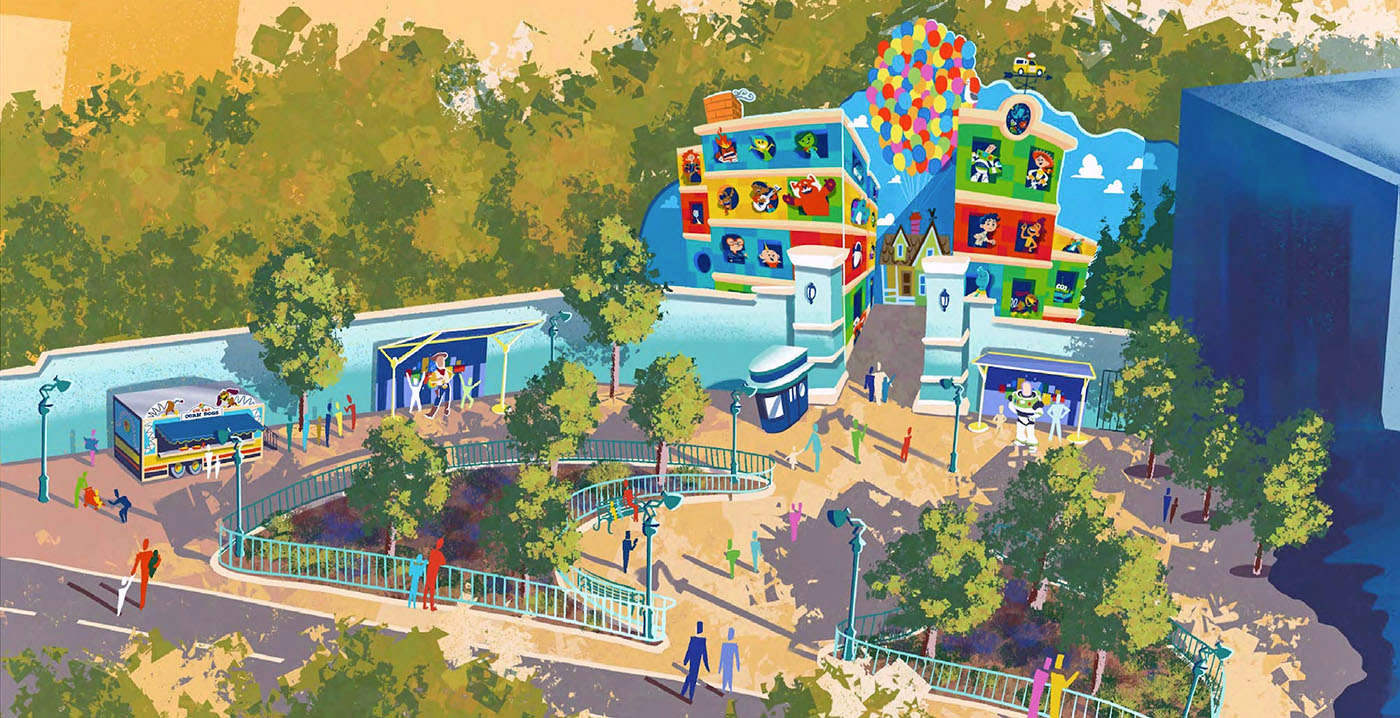 Disneyland Paris vernieuwt meet-and-greet-locatie met Pixar-figuren