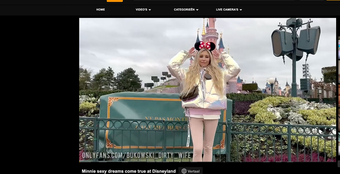 OnlyFans-koppel bezoekt Disneyland Paris in pikante video