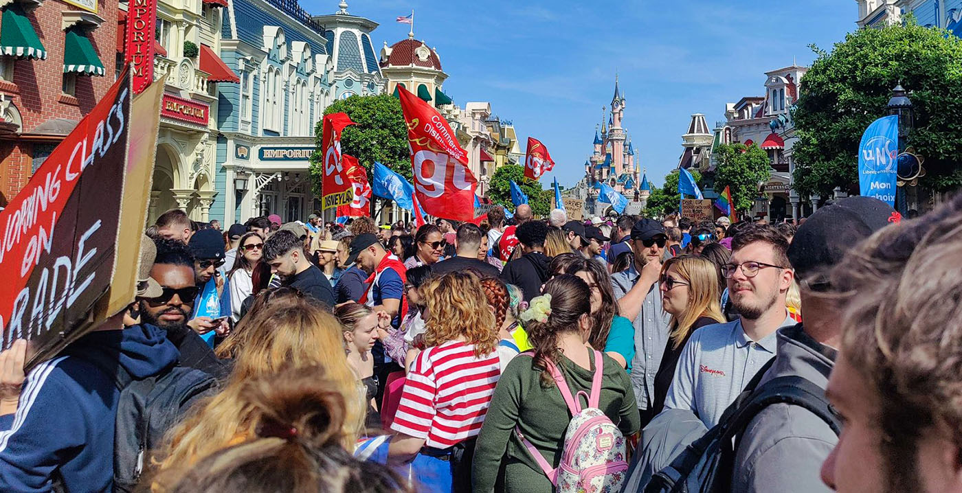 Disneyland Paris waarschuwt bezoekers nu wel voor naderende staking