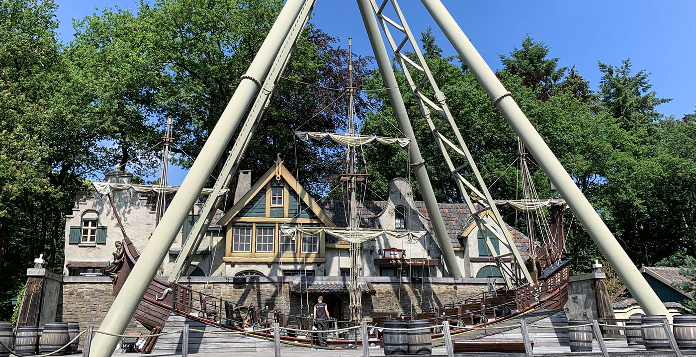 Efteling-schip Halve Maen weer uit de steigers, maar heropening is uitgesteld