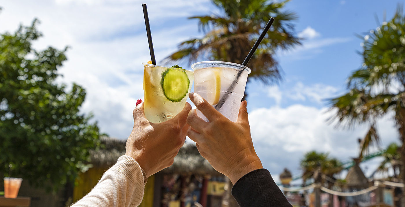 Tien verschillende cocktails in Toverland deze zomer