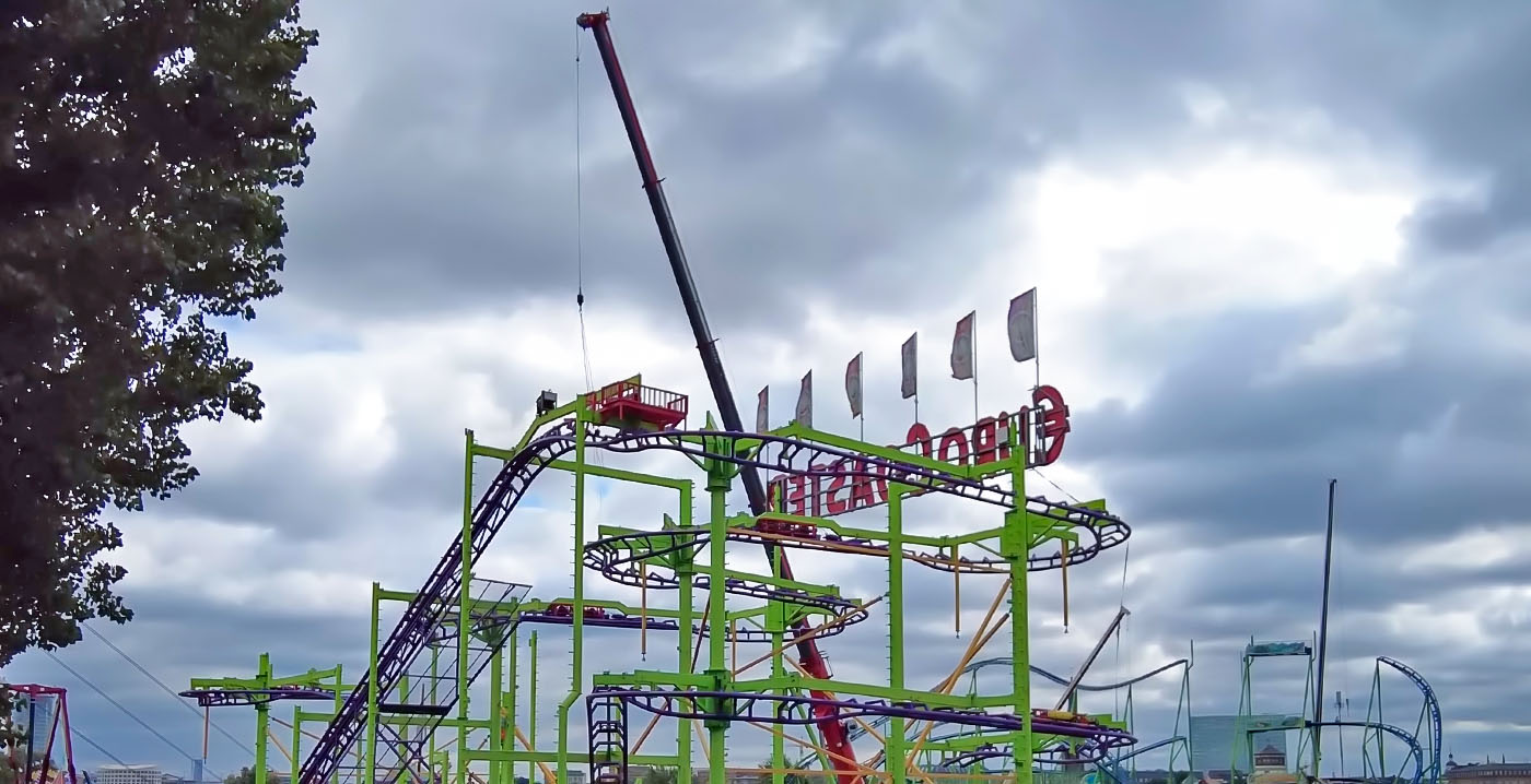 Tientallen overtredingen geconstateerd bij afbouw kermis in Düsseldorf