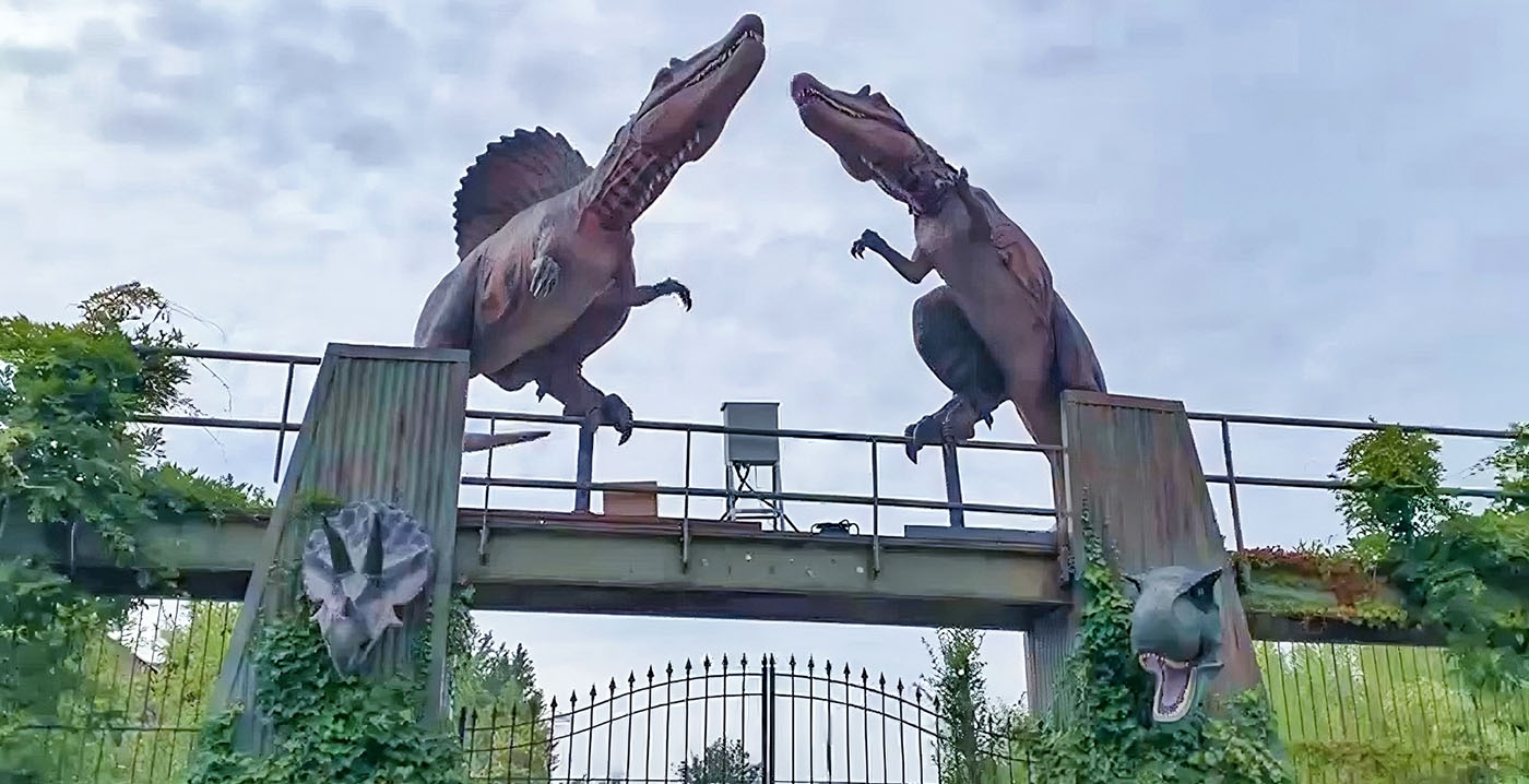 Dinoland Zwolle vernieuwt ingang: twee gigantische animatronics