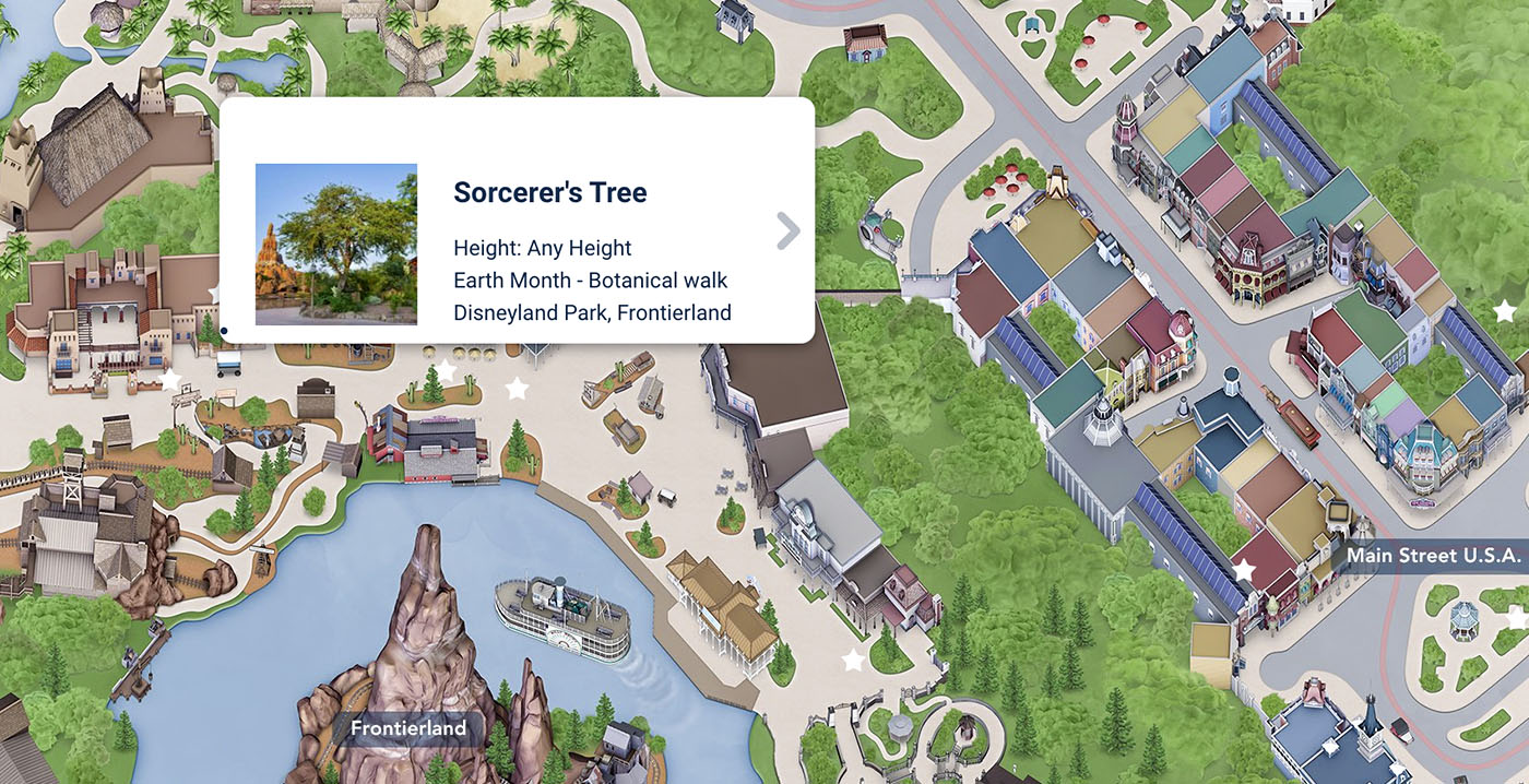 Disneyland Paris telt bomen voortaan als attracties