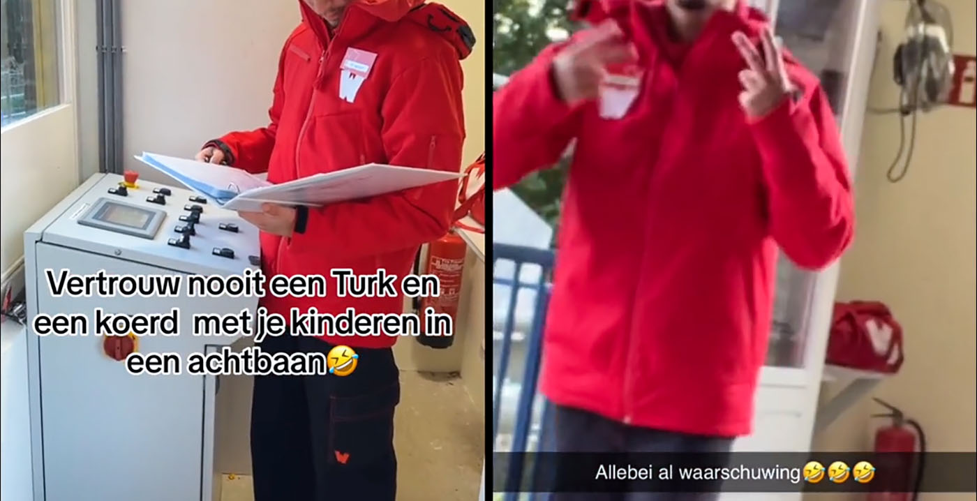 Attractiepersoneel Walibi Holland maakt er een potje van in TikTok-video