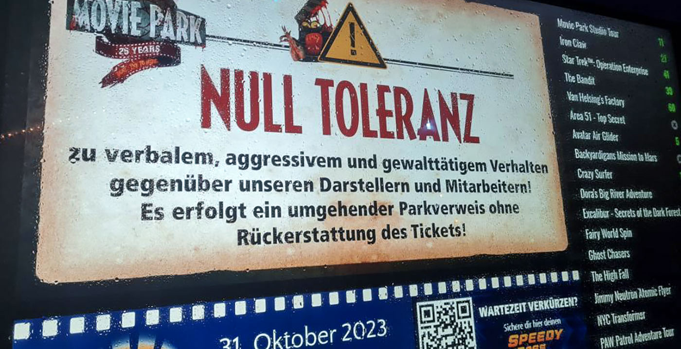 Movie Park Germany maakt statement na vechtpartij: 'Nultolerantie voor geweld'