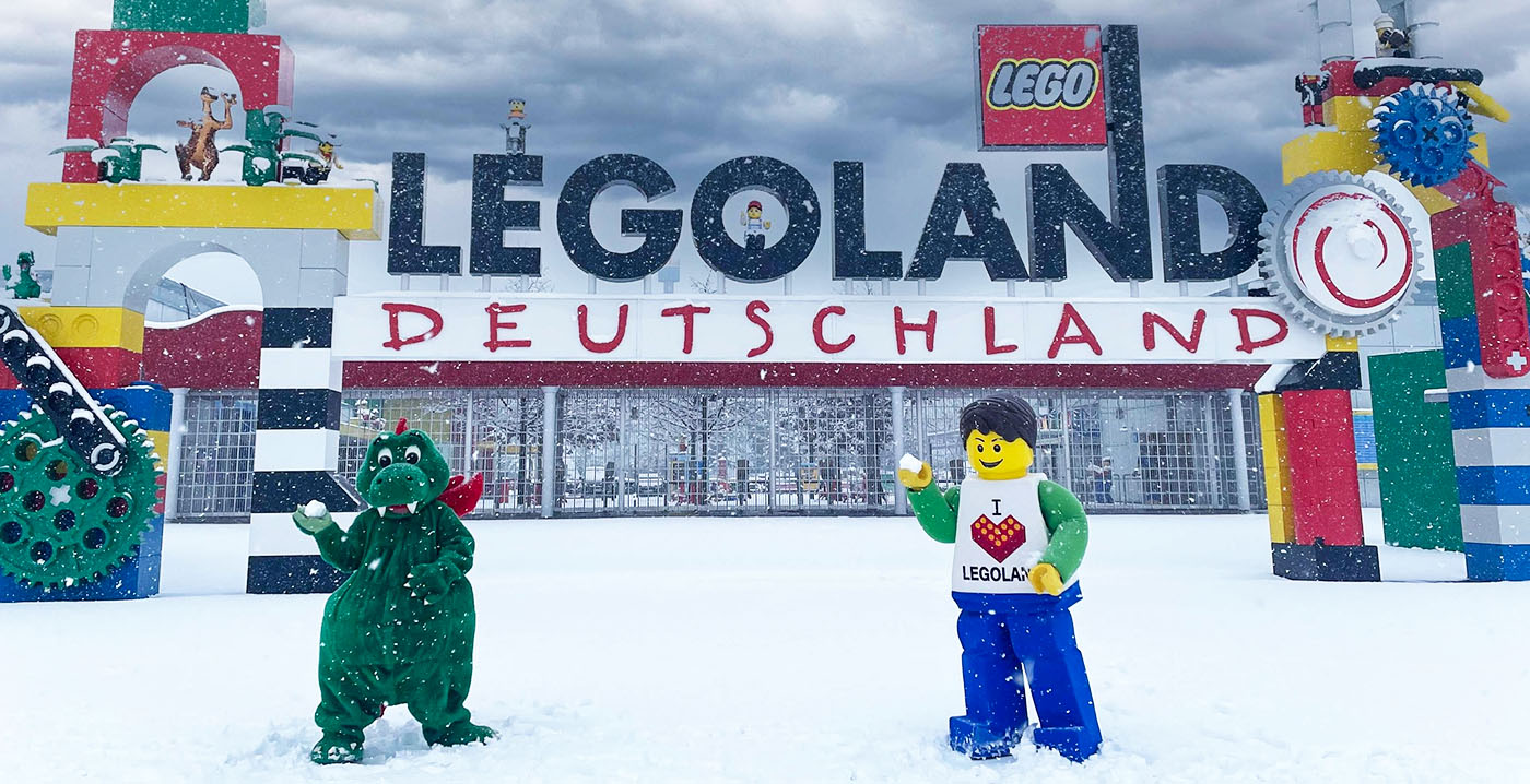 Legoland in Duitsland bereidt zich voor op eerste winteropening