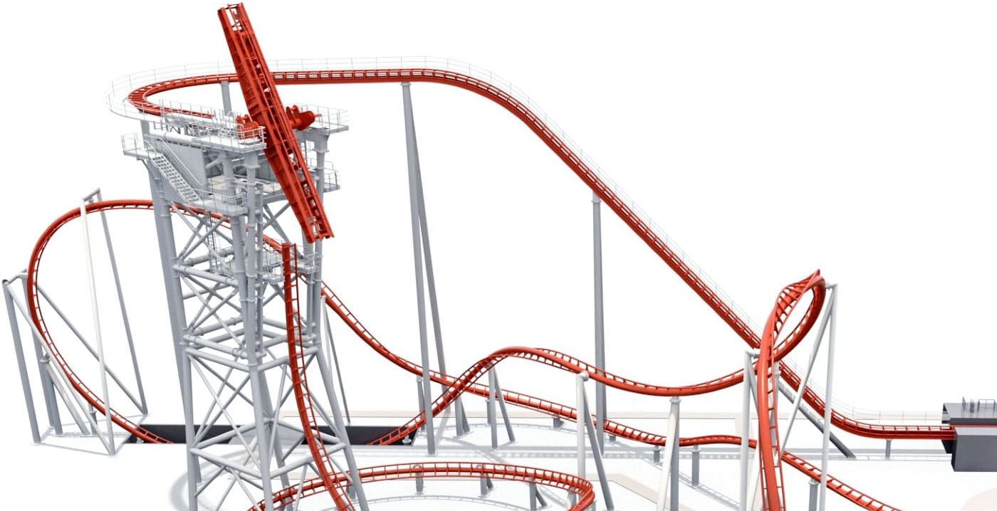 Plan voor spectaculaire tilt coaster in Energylandia lijkt