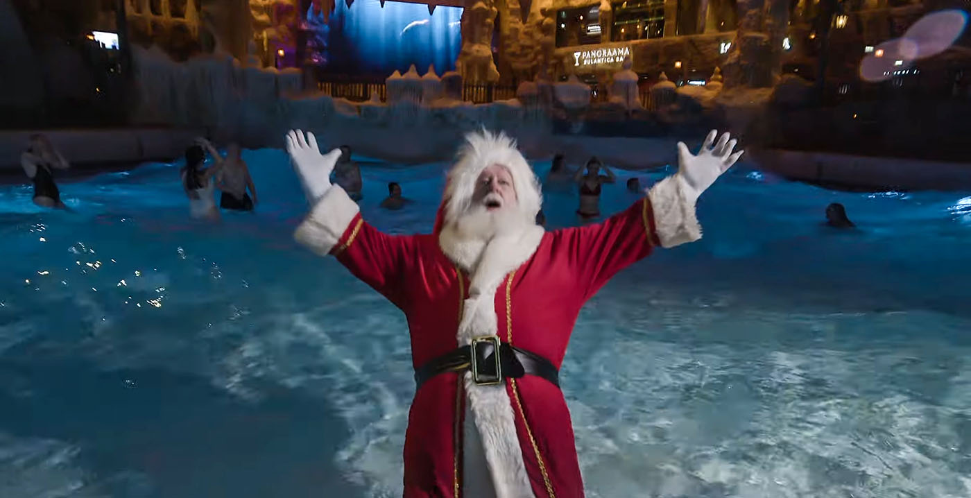 Kerstman speelt hoofdrol in nieuwe videoclip Europa-Park
