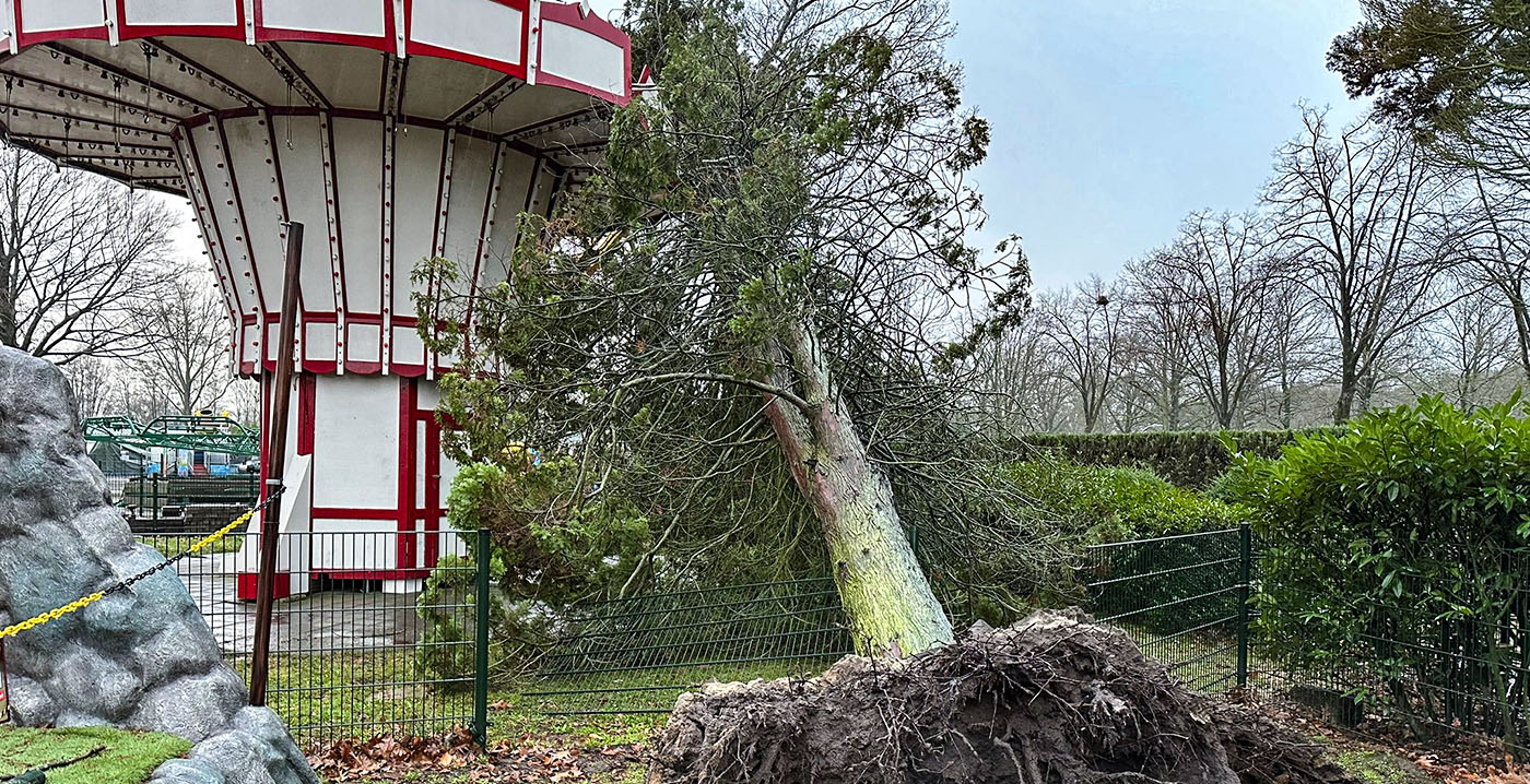 Zware klap voor de Waarbeek: historische attractie beschadigd door storm