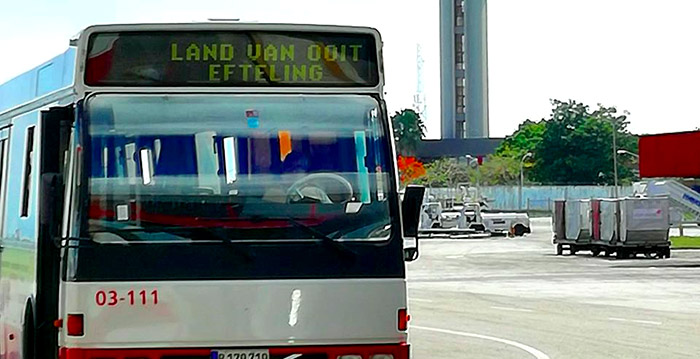 Huh? Efteling-bus gespot in Cuba