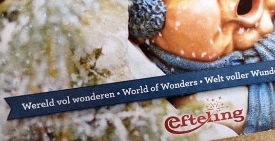 Efteling brengt oude slogan terug: attractiepark is weer 'Wereld vol wonderen'