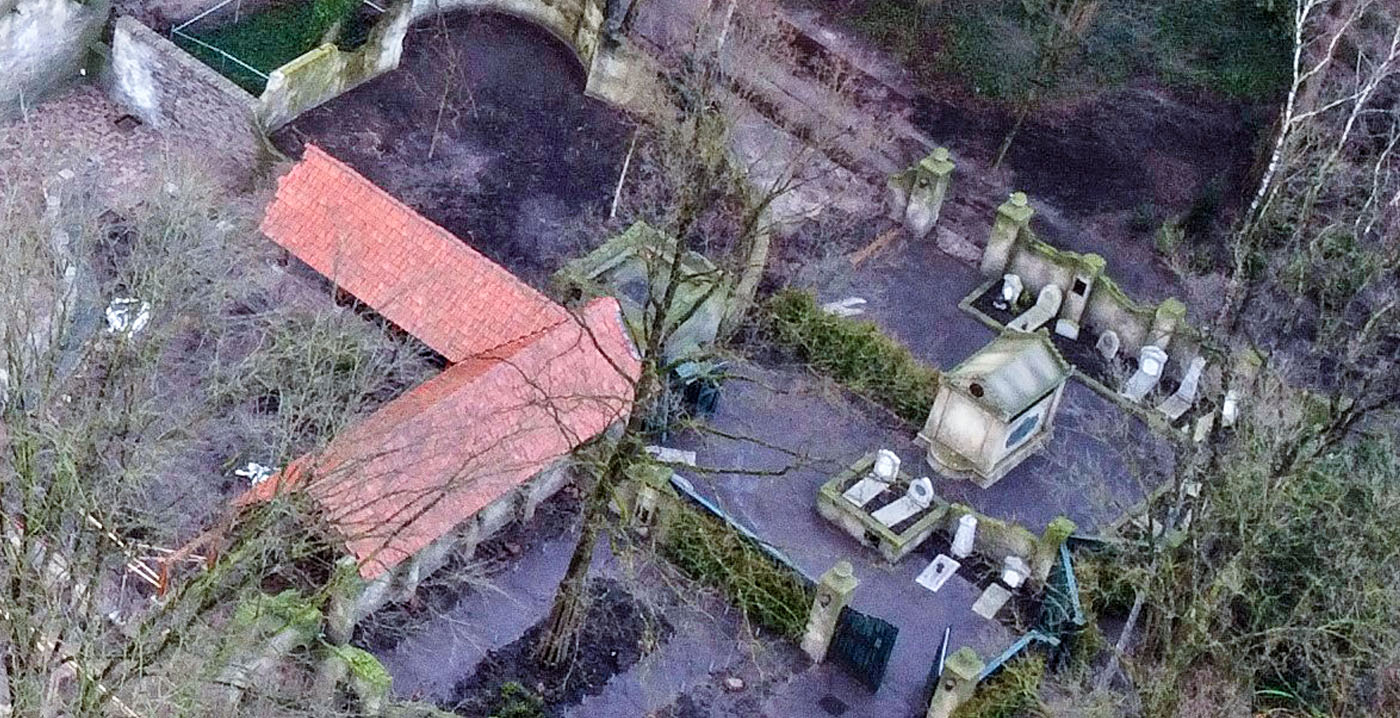 Luchtfoto: dit wordt de wachtrij van Danse Macabre in de Efteling