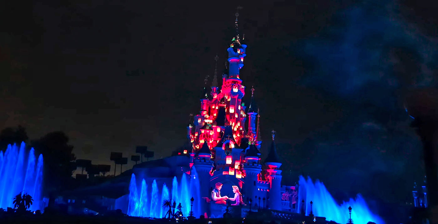 Disneyland Paris vertoont slotshow Disney Dreams twee keer per avond