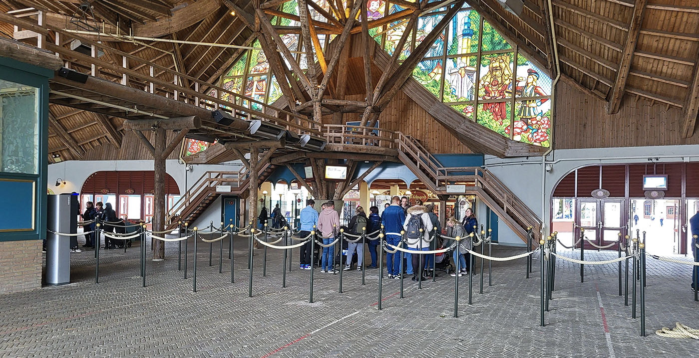 Efteling neemt nieuwe wachtrij voor entree in gebruik