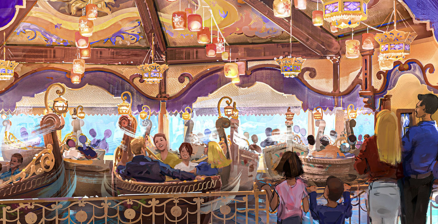 Disneyland Paris toont ontwerpen van nieuwe attracties rond Frozen en Tangled