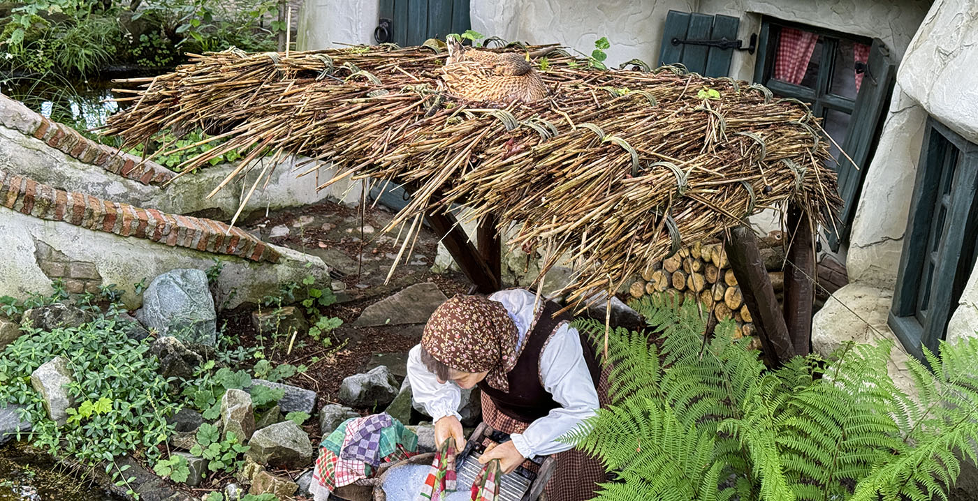 Eend gebruikt Efteling-sprookje als nest