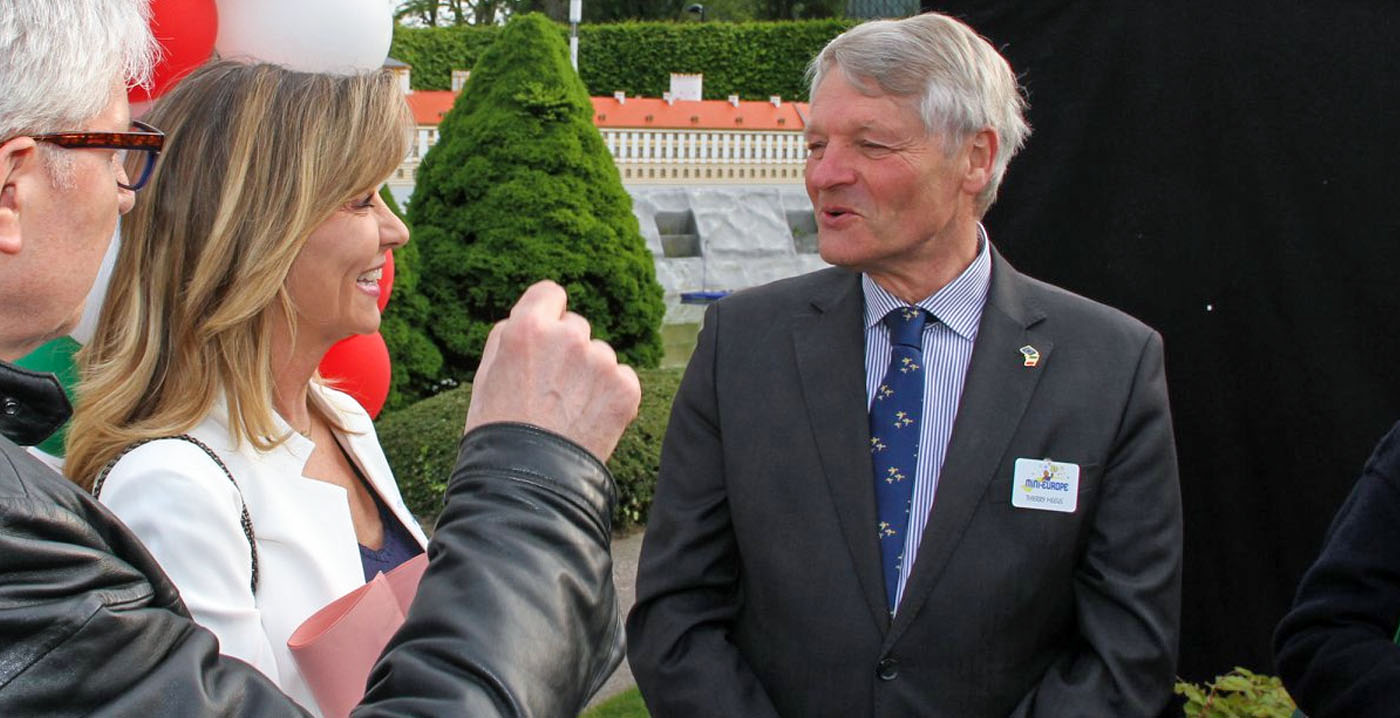 Brussels miniatuurpark Mini-Europe neemt afscheid van oprichter en directeur