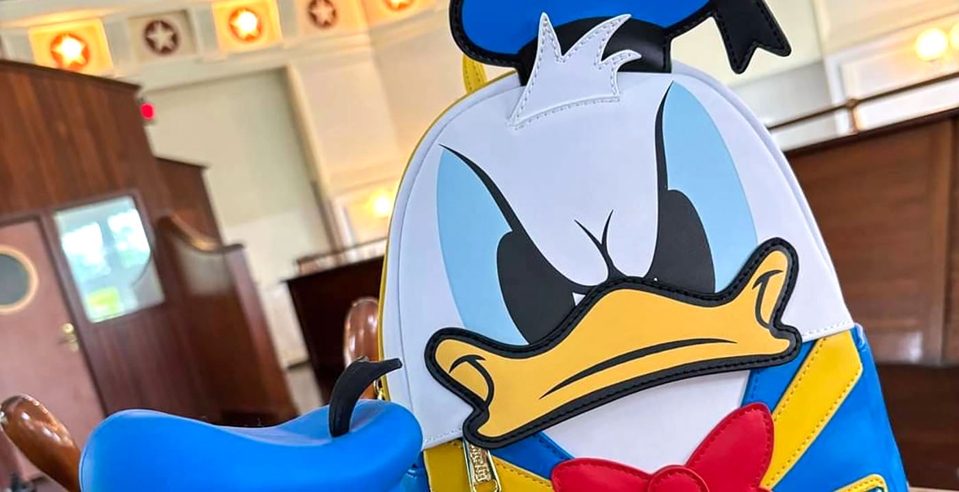 Negentig jaar Donald Duck: speciale rugzak die verkleurt in de zon