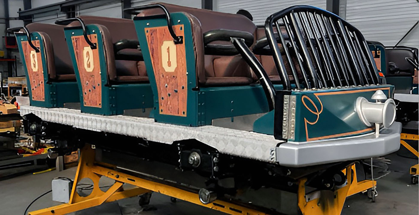 Walibi Belgium gebruikt trein van oude achtbaan Walibi Holland