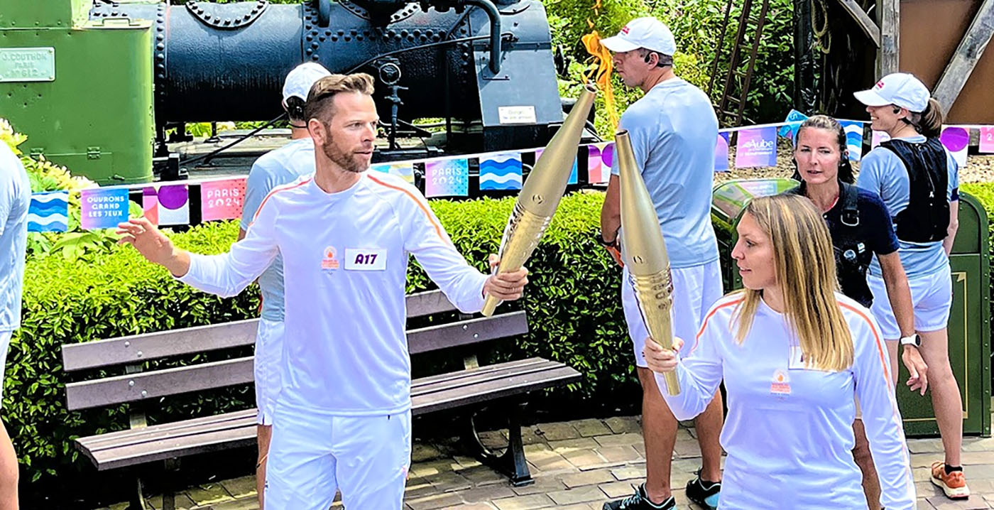 Historisch moment in Frans pretpark: olympische vlam komt langs