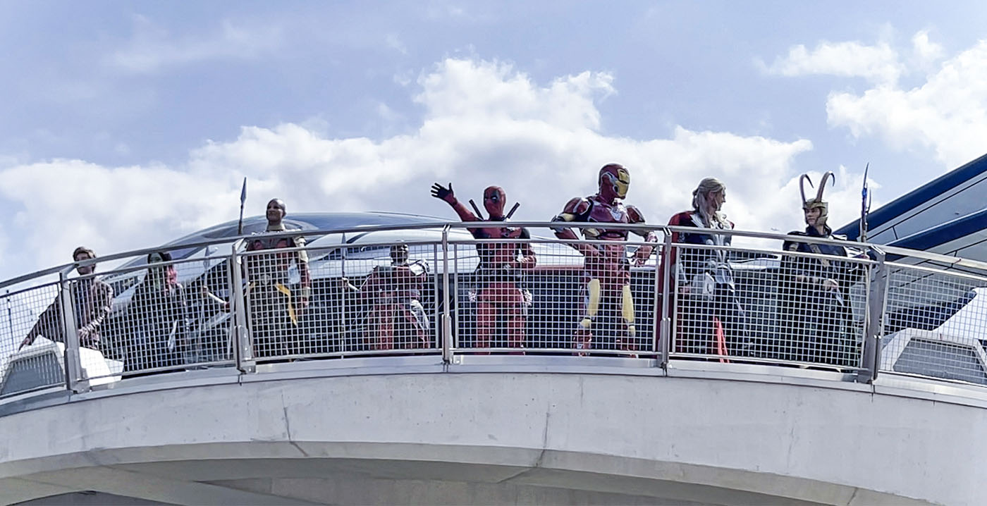 Video: Deadpool zet Marvel-gebied Disneyland Paris op stelten