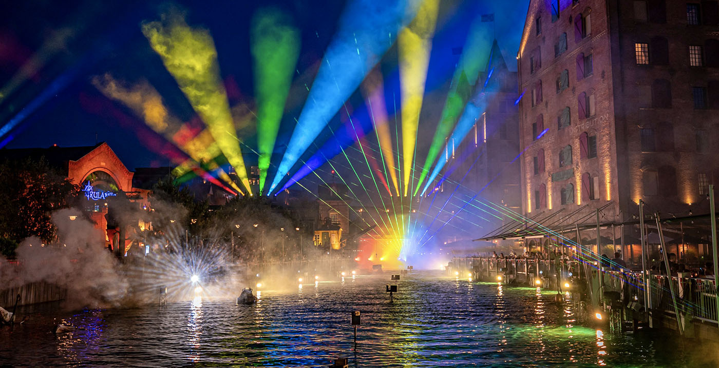 Nieuwe avondshows bij hotels Europa-Park: water, vuur, lasers en projecties