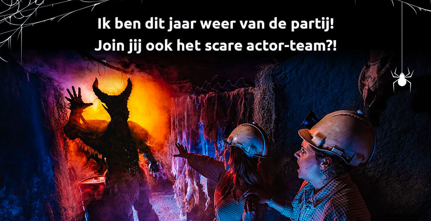 Toverland vraagt halloweenacteurs om vacature te promoten: 'Join jij ook het team?'