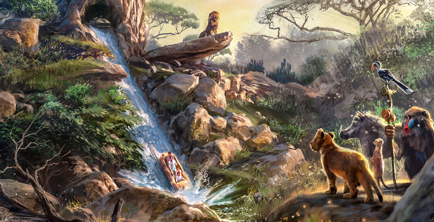 Disneyland Paris bevestigt komst van Lion King-waterattractie: eerste ontwerp