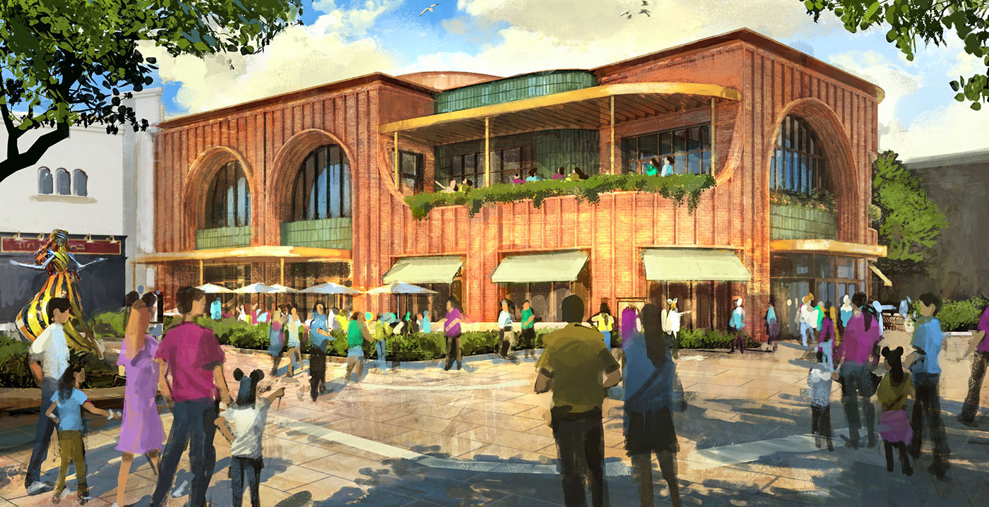 Disneyland Paris toont ontwerp van nieuw Italiaans restaurant