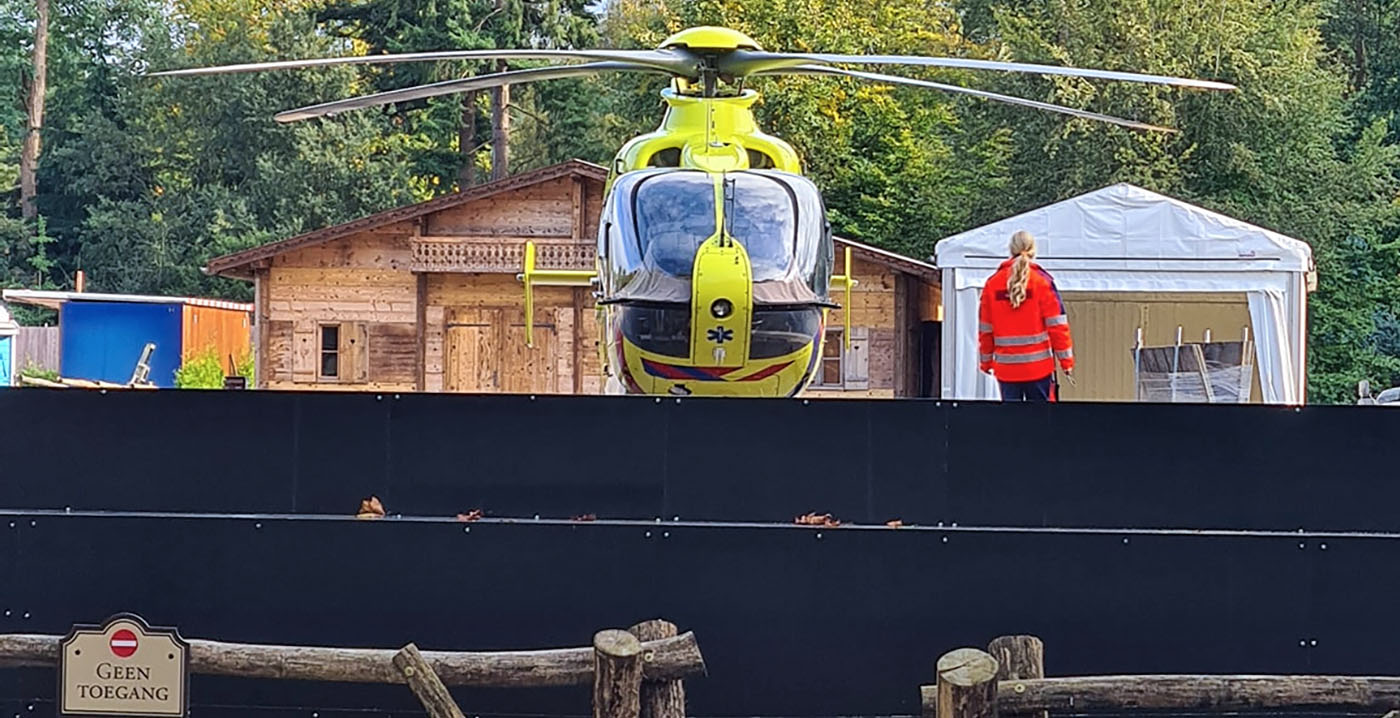 Efteling-bezoeker gereanimeerd na rit in Traptreintjes, ambulance en traumahelikopter ter plaatse