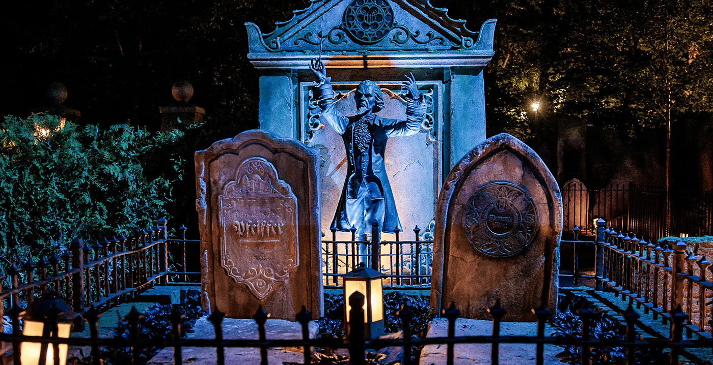 Dit verhaal hoor je op het kerkhof van Danse Macabre in de Efteling