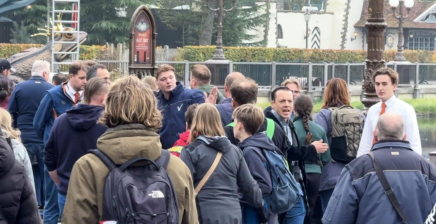 Video: wachtrij voor nieuwe Efteling-attractie Danse Macabre begint bij de Aquanura-vijver