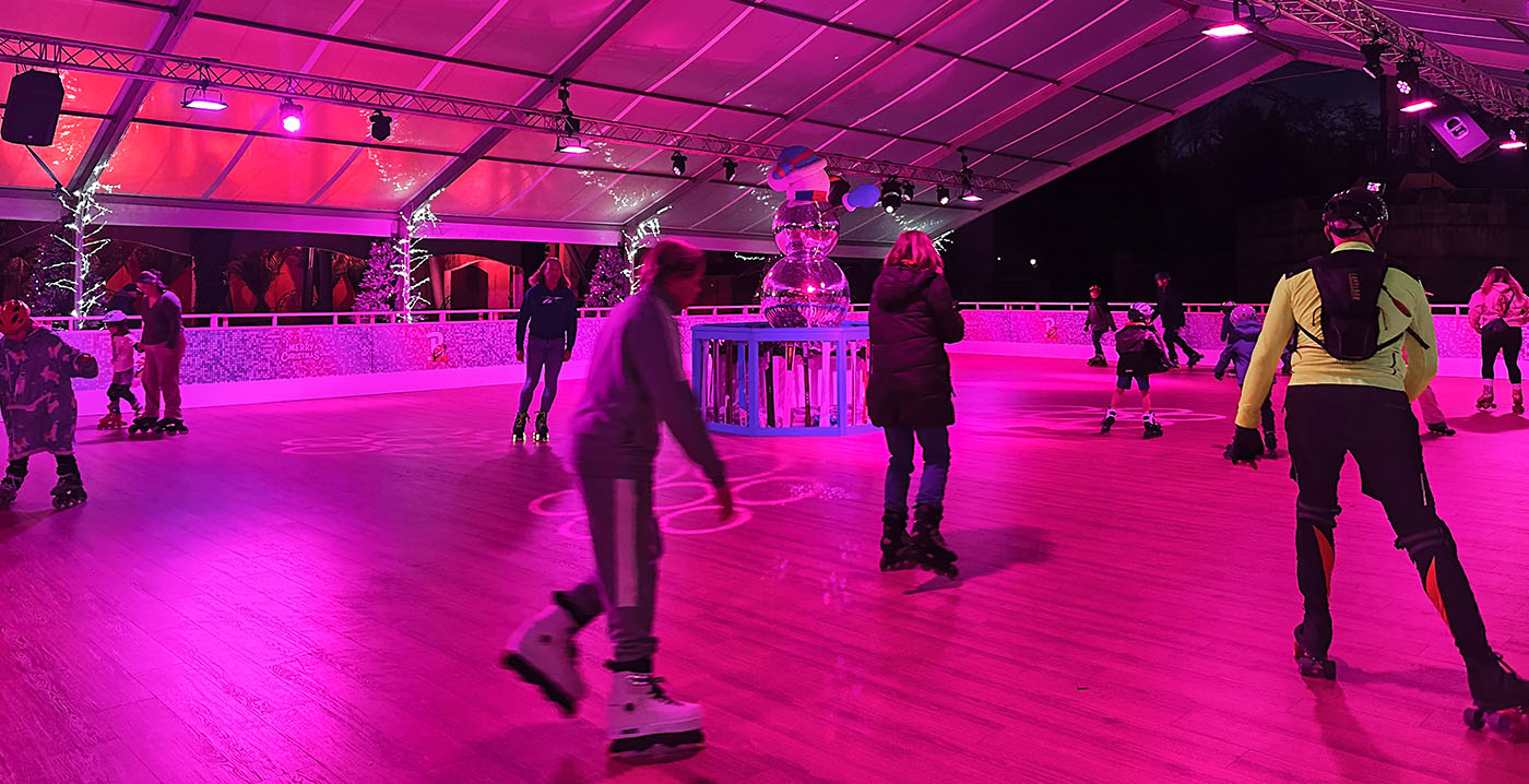 Bellewaerde Park in de winter: vier kerstzones en overdekte rolschaatspiste