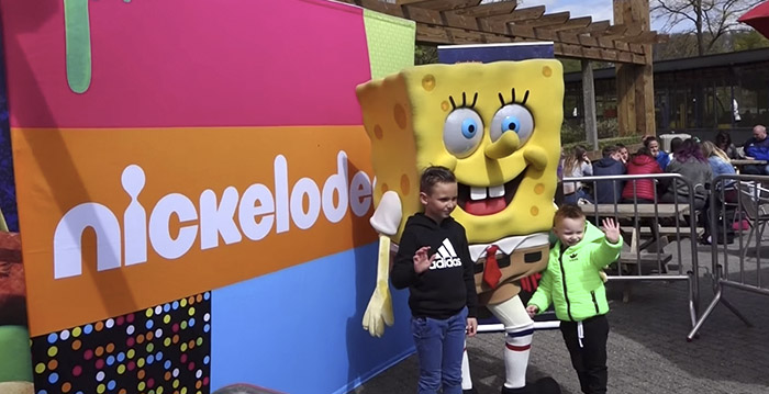 Plopsaland verwelkomt personages van Nickelodeon