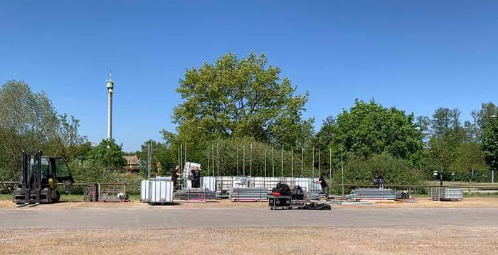 Parkeerplaats van Plopsa-pretpark wordt drive-in-bioscoop