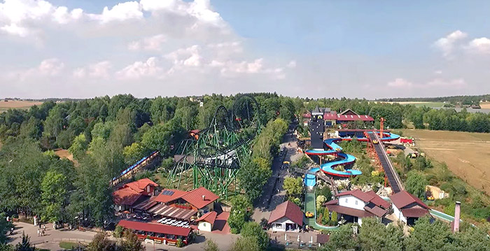 109 meter hoge freefall tower in Duits pretpark