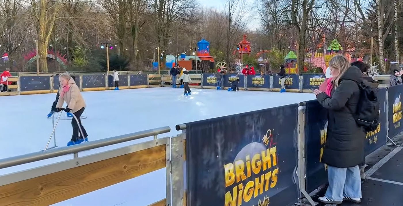 Walibi Holland: niet schaatsen tijdens laatste weekend Bright Nights