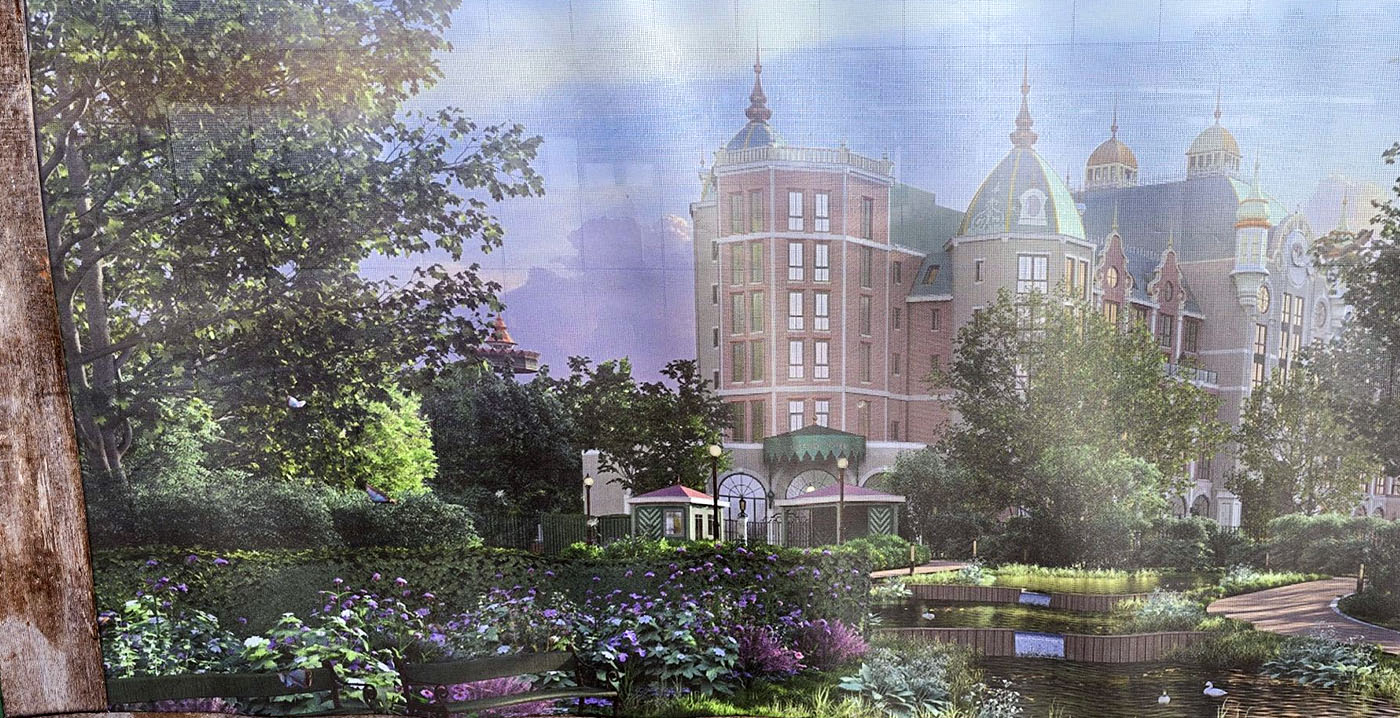 Efteling presenteert nieuw ontwerp van Grand Hotel en entreegebied