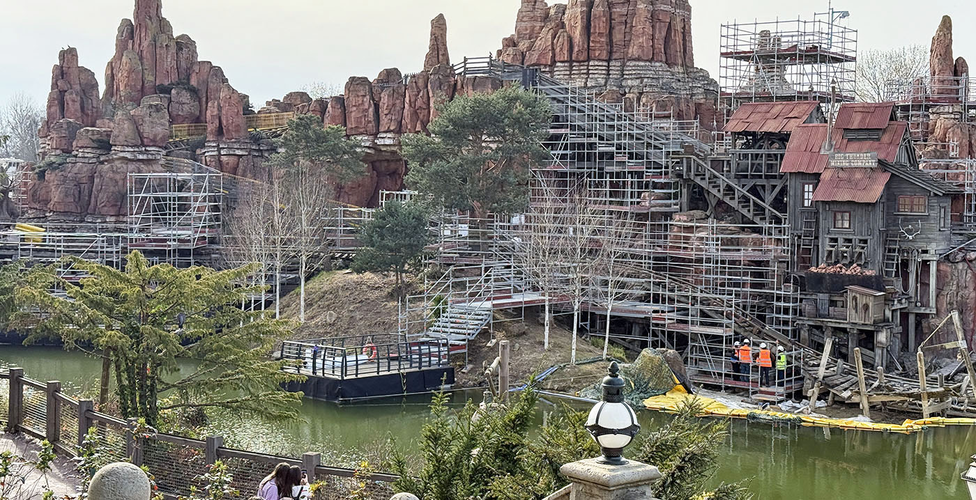 Foto's: dit gebeurt er bij Big Thunder Mountain in Disneyland Paris